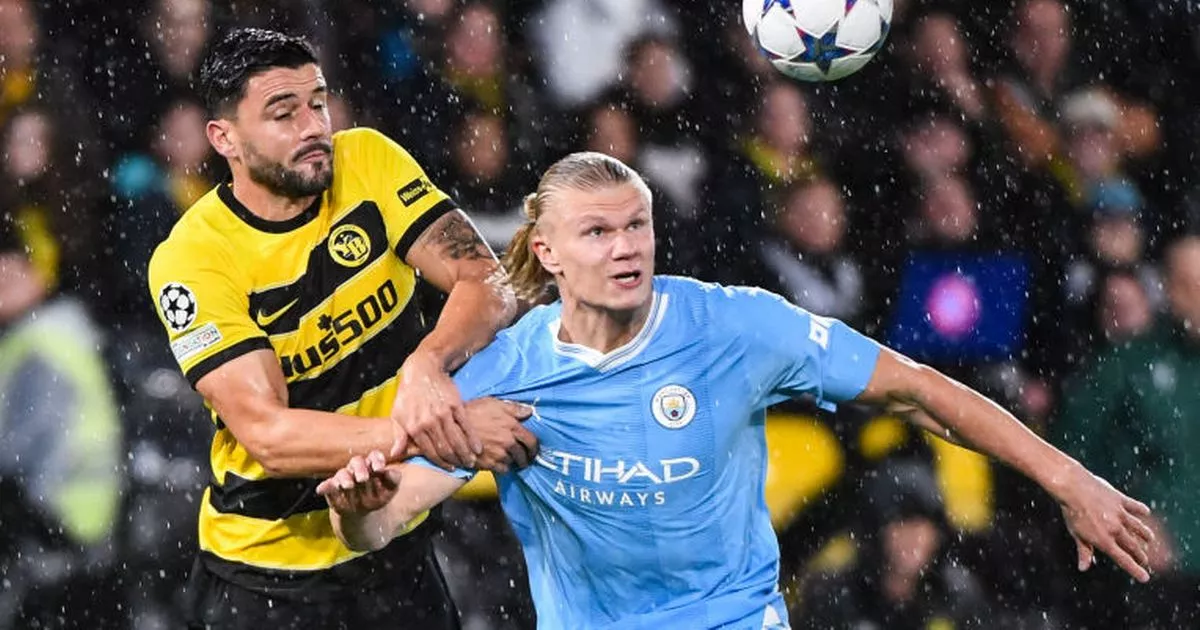 Young Boys 1-3 Man City LIVE updates after Haaland brace and Akanji goal -  Manchester Evening News